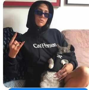 Cat Person Unisex Hoodie